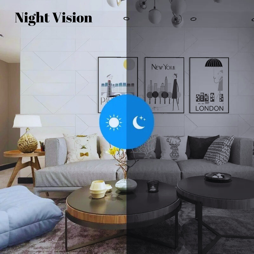 Surveillance Camera Mini WiFi with Night Vision