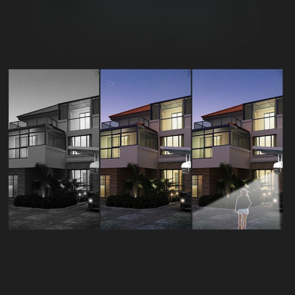 Övervakningskamera utan WiFi med Simkort