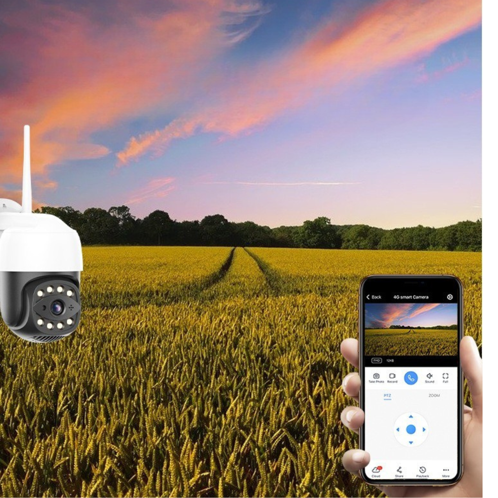 Övervakningskamera utan WiFi med Simkort