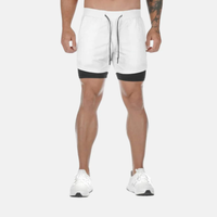 RunLock™ - 2-in-1 Träningsshorts med studsfri Mobilficka